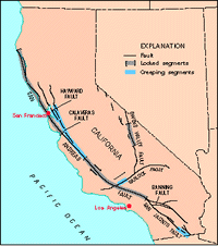 California & San Andreas Fault