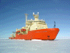 US Research Vessel Ice Breaker Nathaniel B Palmer